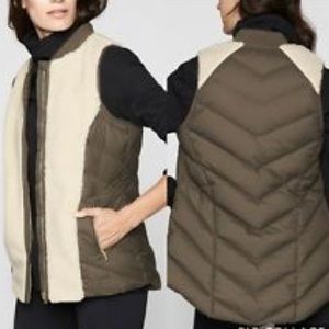 Athleta NWT Responsible Down Tundra vest Large NWT